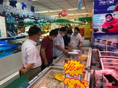 高新區開展生鮮進口水產品專項檢查，保障食品銷售安全