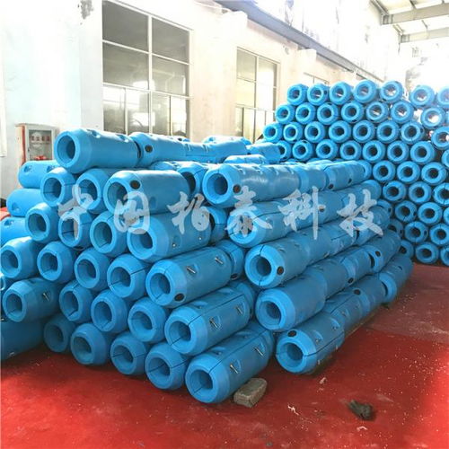 滾塑加工橡膠管浮體 疏浚管道浮體 抽沙船配套浮體